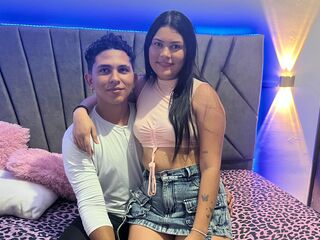 naked couple with webcam masturbating AriandDavid